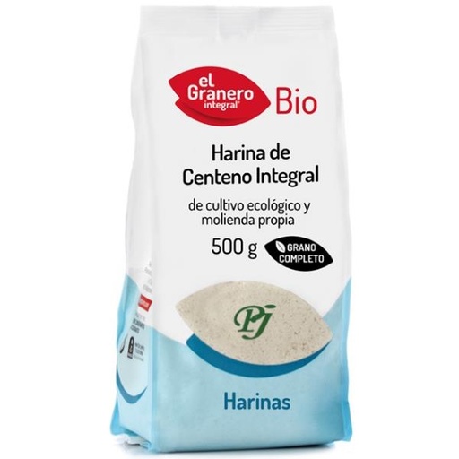 [045418] Harina Centeno Integral Bio 500 G. - El Granero