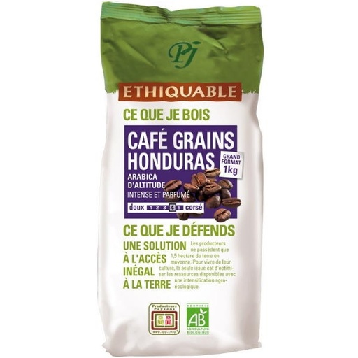 [045475] Café Grano Arábica De Honduras Bio 1 Kg. - Ethiquable