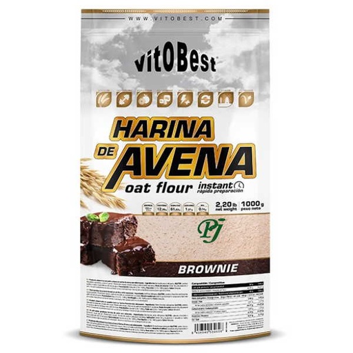 [045551] Harina De Avena Brownie 1 Kg. - VitoBest