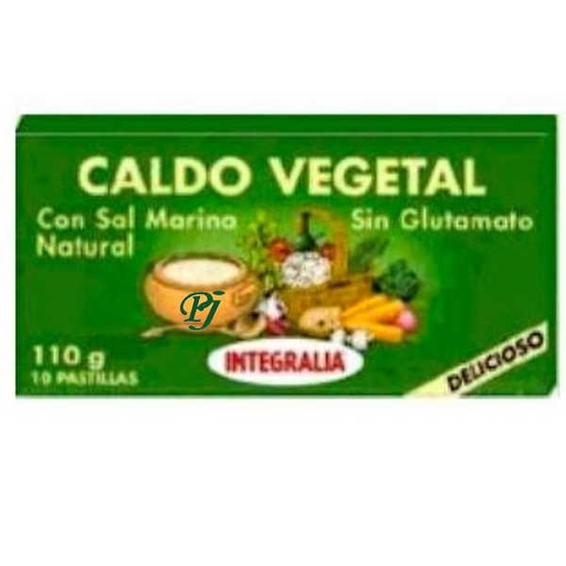 [04691] Caldo Vegetal Con Sal Eco 6 Cubitos 6 X 11 G. - Integralia