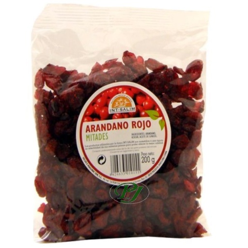 [04944] Arándano Rojo Mitades 200 G. - Int Salim