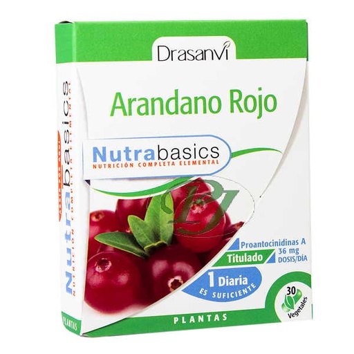 [0500023] Arándano Rojo 30 Cápsulas Vegetales - Drasanvi