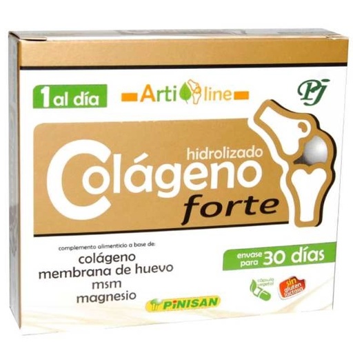 [0500058] Colágeno Forte Hidrolizado 30 Cápsulas - Pinisan
