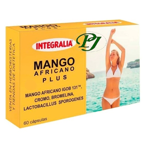 [0500079] Mango Africano Plus 60 Cápsulas - Integralia