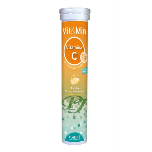 [0500092] Vitamin Vitamina C 1Gr 15 Comprimidos  Efervescentes -  Eladiet