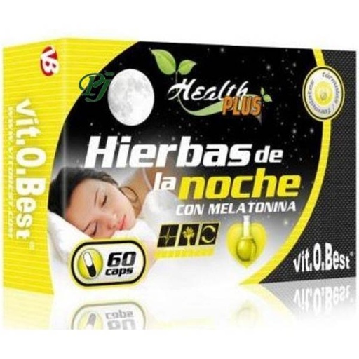 [0500103] Hierbas De La Noche Melatonina 60 Cápsulas - VitoBest