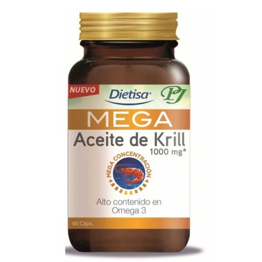 [0500169] Mega Aceite De Krill 60 Perlas - Dielisa