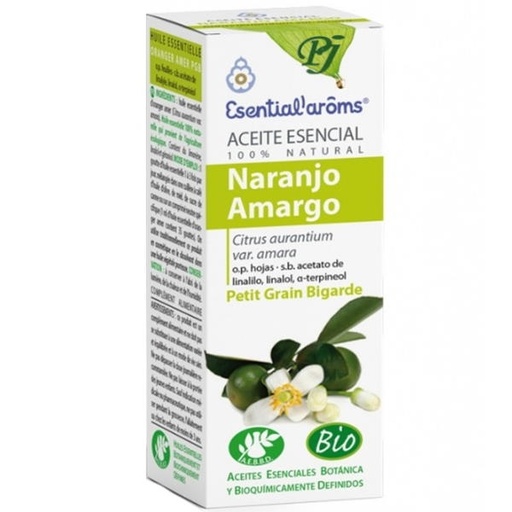 [0500360] Aceite Esencial Naranjo Amargo Bio 10 Ml. - Intersa Labs