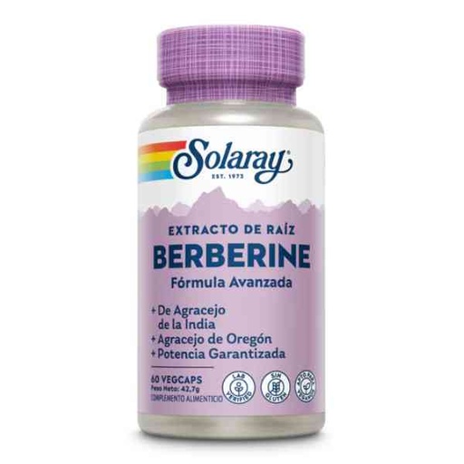 [0500413] Berberina Extracto De Raíz 60 Vegcáps - Solaray