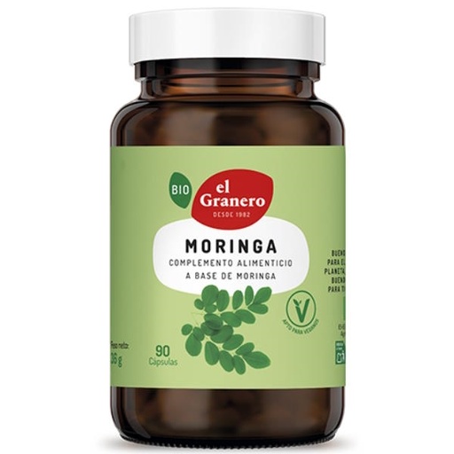 [0500592] Moringa Bio 90 Cápsulas - El Granero