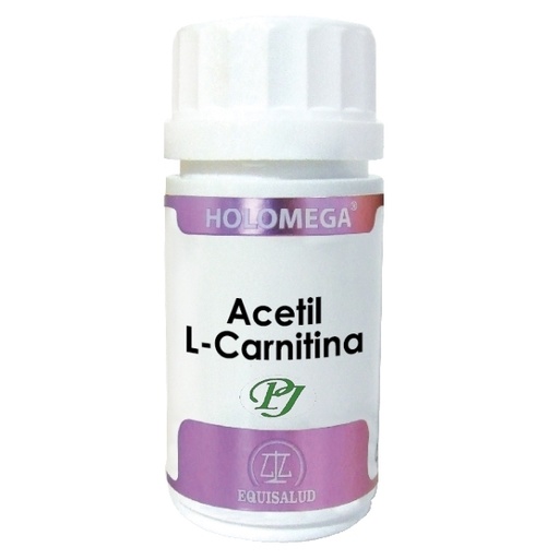 [0500602] Holomega Acetil L Carnitina 50 Cápsulas - Equisalud