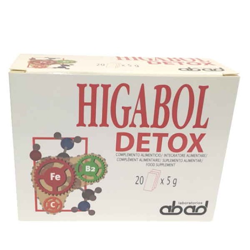 [0500608] Higabol Detox 20 Sobres - Lab. Abad