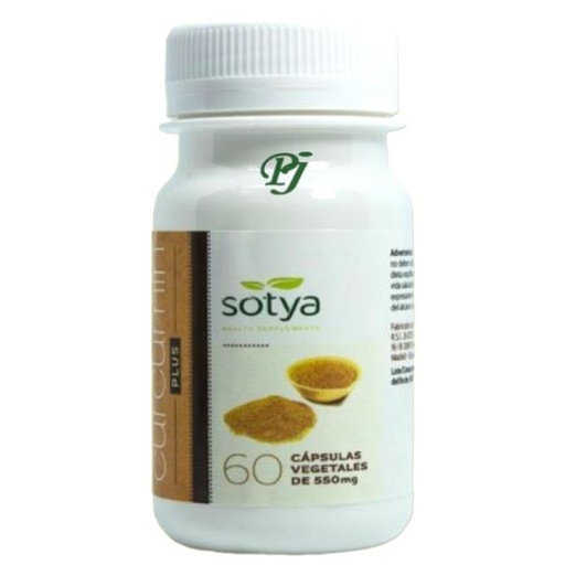 [0500705] Curcumin Plus 60 Cápsulas 550 Mg. - Sotya