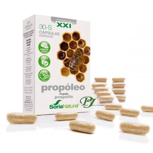 [0500814] Propóleo 30 S 30 Cápsulas Fórmula Xxi - Soria Natural