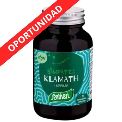 [0501588] Alga Klamath + Espirulina 70 Comprimidos - Santiveri