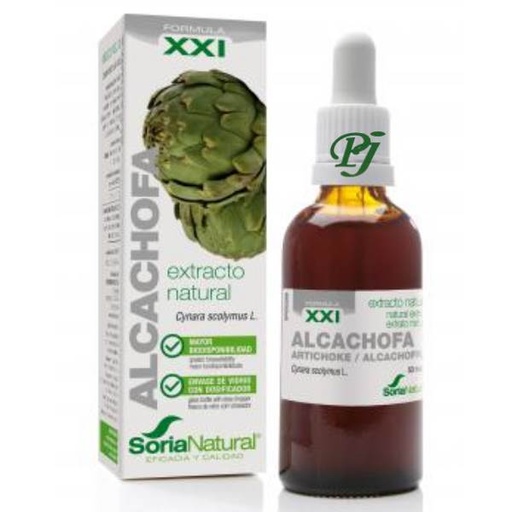 [0501746] Extracto Alcachofa Fórmula Xxi 50 Ml. - Soria Natural