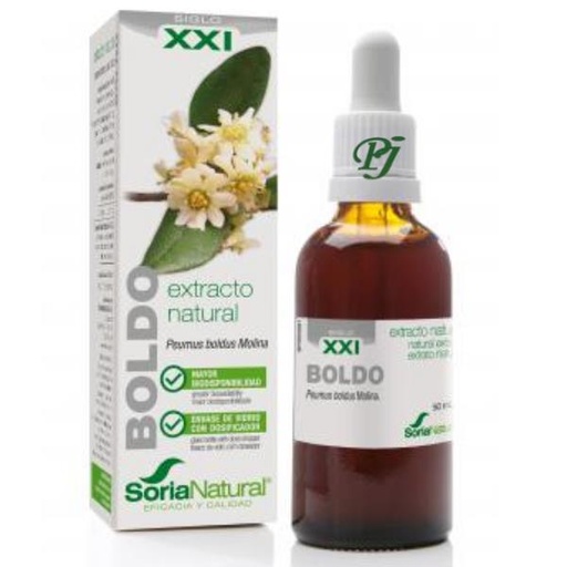 [0501978] Extracto Boldo Fórmula Xxi 50 Ml. - Soria Natural