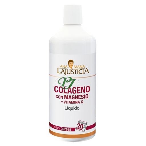 [0502049] Colágeno Con Magnesio Y Vitamina C Sabor Cereza 1 L. - Ana María Lajusticia
