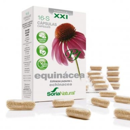 [0502078] Equinácea 16 S 30 Cápsulas Fórmula Xxi - Soria Natural