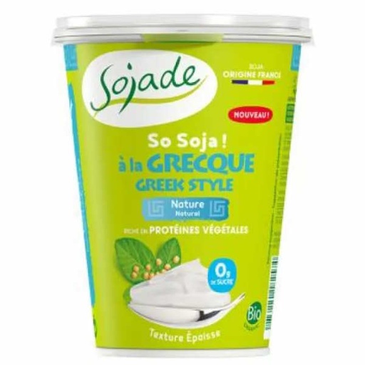 [06875] Yogurt Quark Griego Natural Bio 400 G. - Sojade