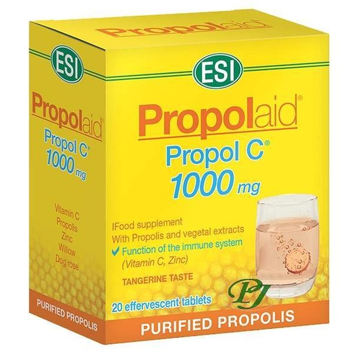 [0502139] Propóleo C 20 Comprimidos Efervescentes 1000 Mg. - Esi