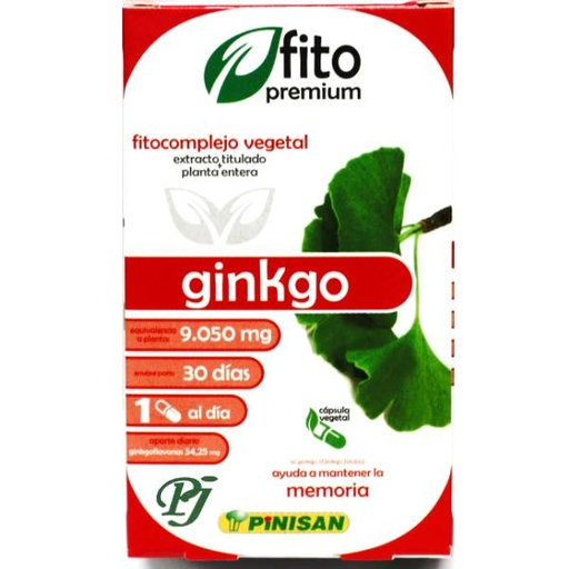 [0502233] Fito Premium Ginkgo 30 Cápsulas - Pinisan