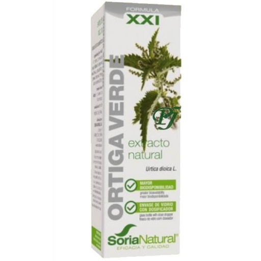 [0502250] Extracto De Ortiga Verde Fórmula Xxi 50 Ml. - Soria Natural