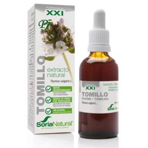 [0502254] Extracto Tomillo Fórmula Xxi 50 Ml. - Soria Natural