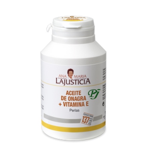 [0502306] Aceite De Onagra + Vitamina E 275 Perlas - Ana María Lajusticia