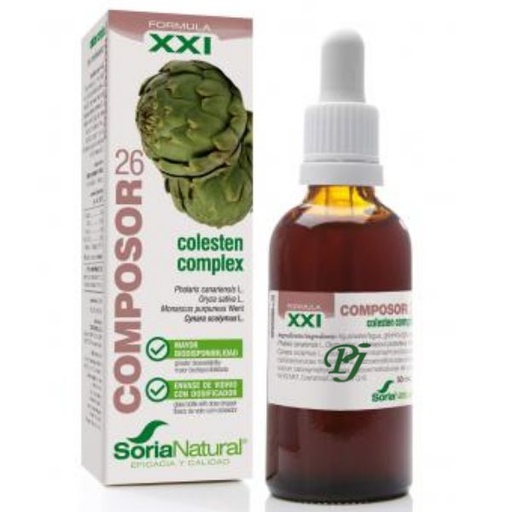 [0502316] Composor 26 Colestesor Fórmula Xxi 50 Ml. - Soria Natural