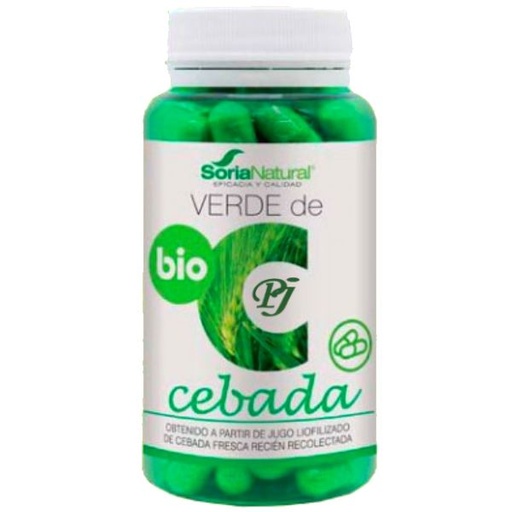 [0502499] Verde De Cebada Bio 80 Cápsulas 630 Mg. - Soria Natural