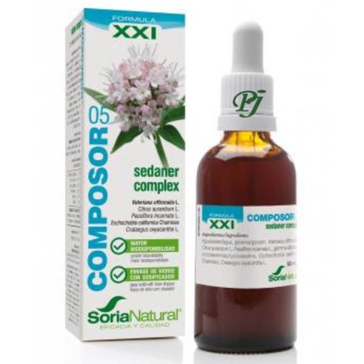 [0502504] Composor 05 Sedaner Fórmula Xxi 50 Ml. - Soria Natural