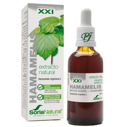 [0502530] Extracto Hamamelis Fórmula Xxi 50 Ml. - Soria Natural