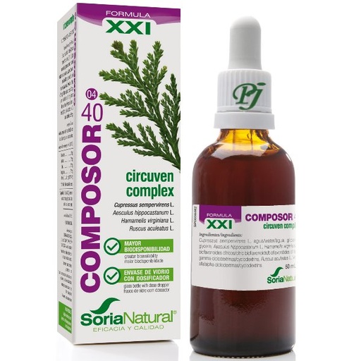 [0502535] Composor 40 Circuven Complex Fórmula Xxi 50 Ml. - Soria Natural