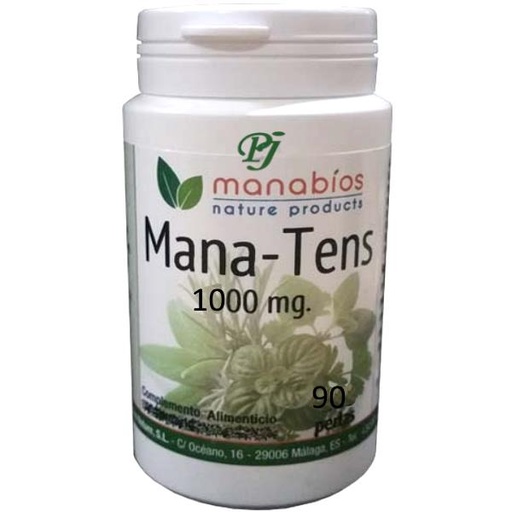 [0502603] Mana Tens Ajo + Espino + Olivo 90 Perlas - Manabios