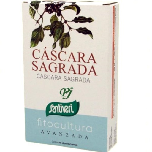 [0502619] Fitocultura Cáscara Sagrada 40 Cápsulas - Santiveri