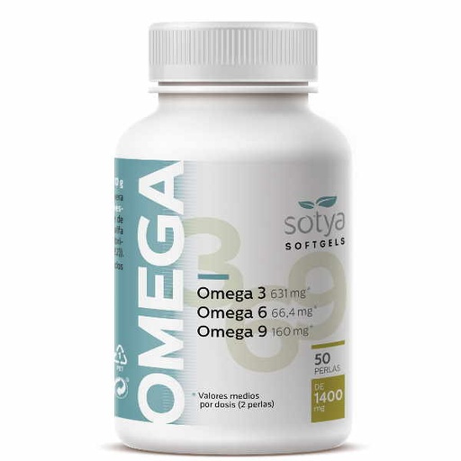 [0502677] Omega 3 6 9 50 Perlas 1400 Mg. - Sotya