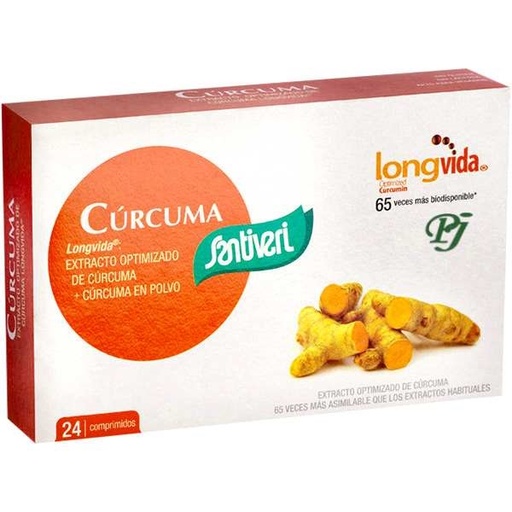 [0502679] Cúrcuma Longvida 24 Comprimidos - Santiveri