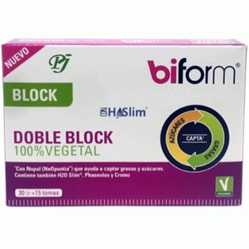 [0502708] Biform Doble Block 100% Vegetal 30 Cápsulas - Dielisa