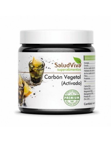 [0502880] Carbón Vegetal Activado 50 G. - Saludviva