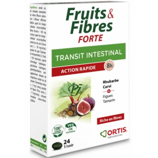 [0502910] Fruta Y Fibras Forte 24 Comprimidos - Ortis