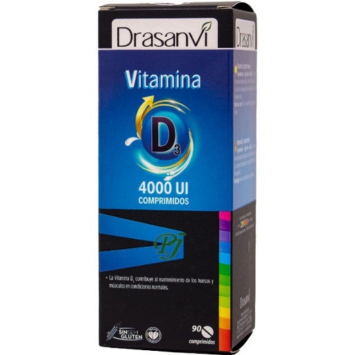 [0502972] Vitamina D3 90 Comprimidos 4000 Ui. - Drasanvi
