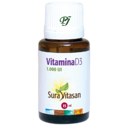 [0502988] Vitamina D3 1000 U.I. 15 Ml. - Suravitasan