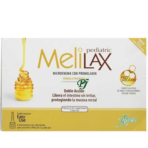 [0503001] Melilax Pediatric 6 Microenemas - Aboca