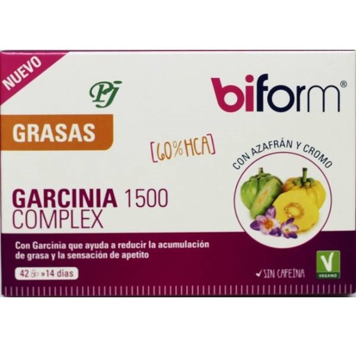 [0503029] Bioform Garcinia 1500 Complex 42 Cápsulas - Dielisa