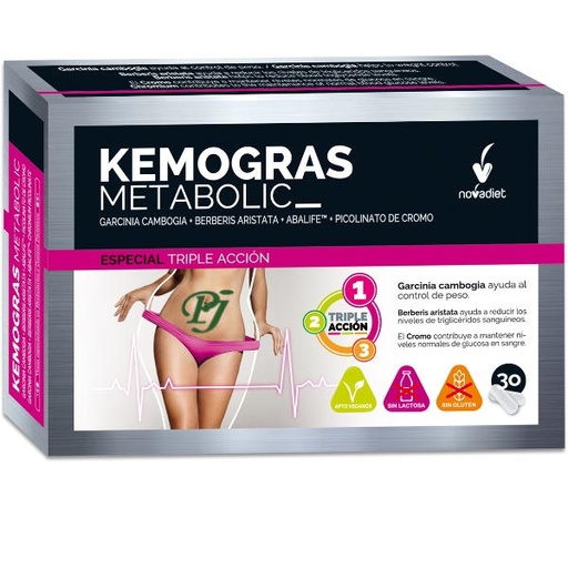 [0503053] Kemogras Metabolic 30 Cápsulas - Novadiet