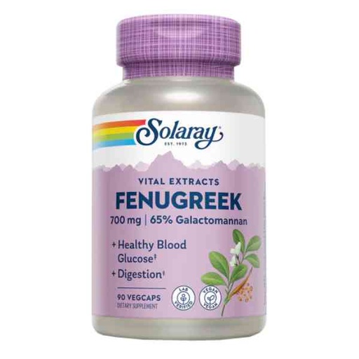 [0503084] Fenugreek Fenogreco 90 Vegcáps - Solaray