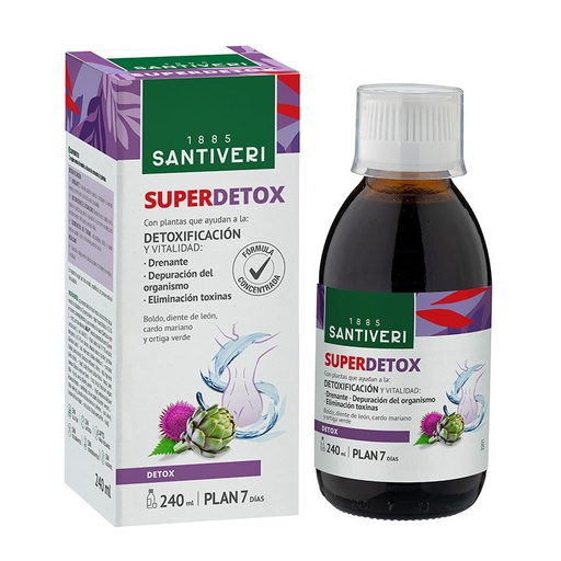 [0503111] Jarabe Superdetox 240 Ml. - Santiveri