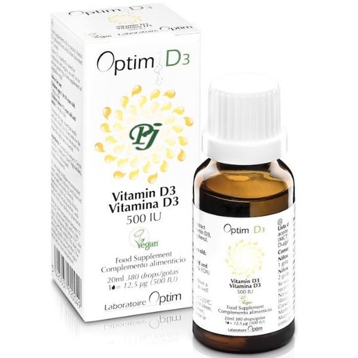 [0503127] Optim Vitamina D3 20 Ml. - Laboratoire Optim