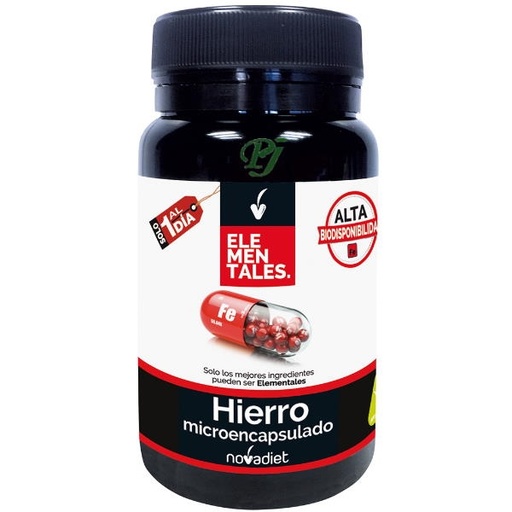 [0503143] Elementales Hierro Microencapsulado 60 Cápsulas - Novadiet